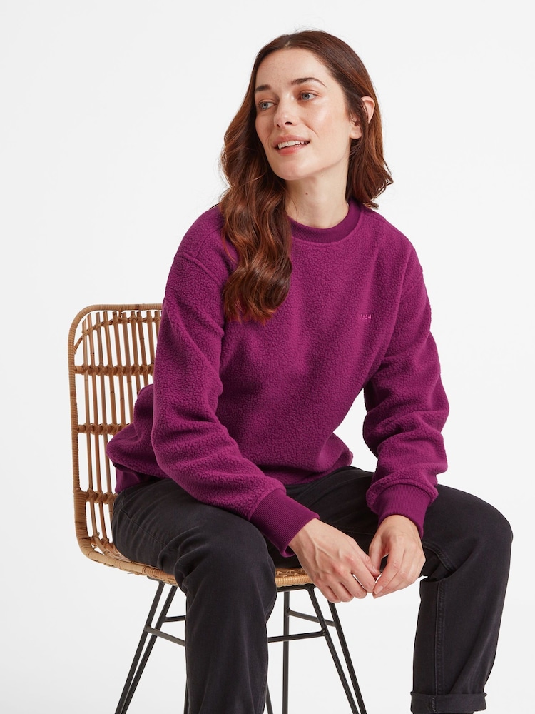 Tog 24 Purple Clayborne Womens Sherpa Jumper - Image 5 of 6
