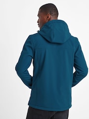 Azul - Chaqueta softshell impermeable con capucha Feizor de Tog 24 - Imagen 3 de 7
