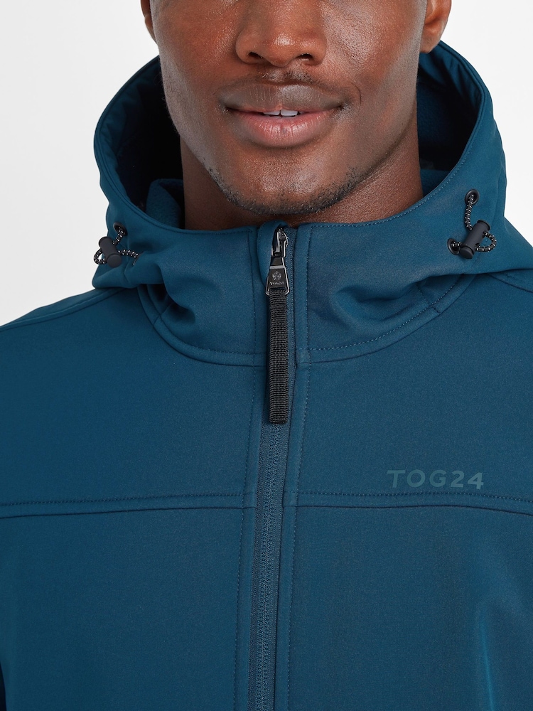 Blauw - Tog 24 Feizor Softshell Hooded and Waterproof Jacket - Image 5 of 7