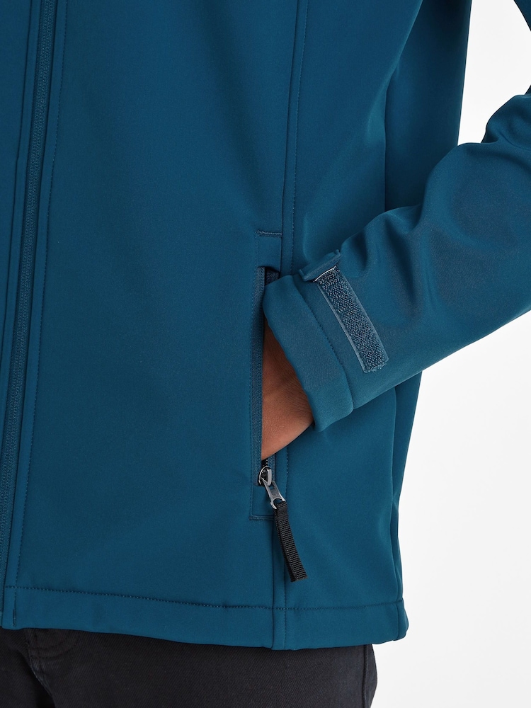 Blauw - Tog 24 Feizor Softshell Hooded and Waterproof Jacket - Image 6 of 7