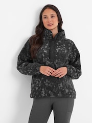 Tog 24 Black Tog 24 Womens Desun Sherpa Scatter Print Fleece Jacket - Image 1 of 6