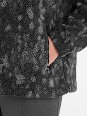 Tog 24 Black Tog 24 Womens Desun Sherpa Scatter Print Fleece Jacket - Image 5 of 6