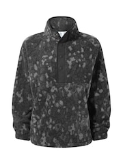 Tog 24 Black Tog 24 Womens Desun Sherpa Scatter Print Fleece Jacket - Image 6 of 6