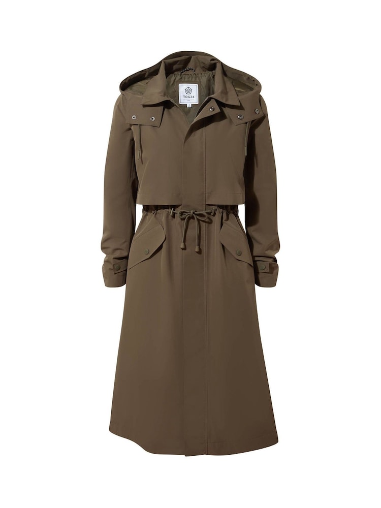Tog 24 Green Womens Alva Waterproof Coats - Image 8 of 8