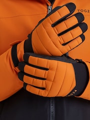 Tog 24 Orange Adventure Ski Gloves - Image 1 of 2