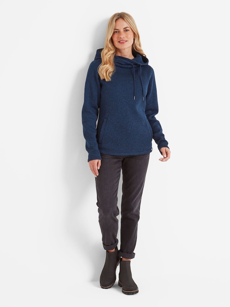 Tog 24 Acer dameshoody van fleece in gebreide look - Image 3 of 4