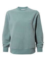 Tog 24 Green Clayborne Womens Sherpa Jumper - Image 5 of 5