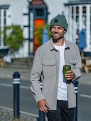 Tog 24 Cream Mens Dante Shacket - Image 2 of 4