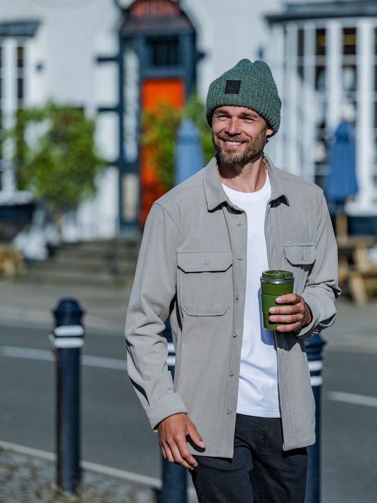 Tog 24 Cream Mens Dante Shacket - Image 2 of 4