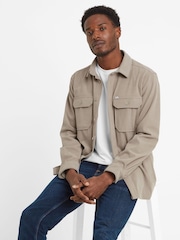 Tog 24 Cream Mens Dante Shacket - Image 4 of 4