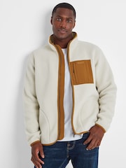 Tog 24 White Mens Cameron Sherpa Fleece - Image 5 of 10