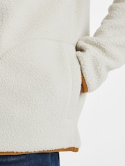 Tog 24 White Mens Cameron Sherpa Fleece - Image 9 of 10