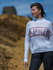 Tog 24 White Womens Apres Knitted Jumper - Image 1 of 6
