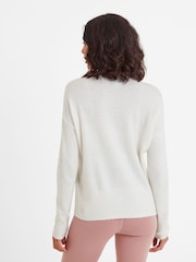 Tog 24 White Womens Apres Knitted Jumper - Image 4 of 6