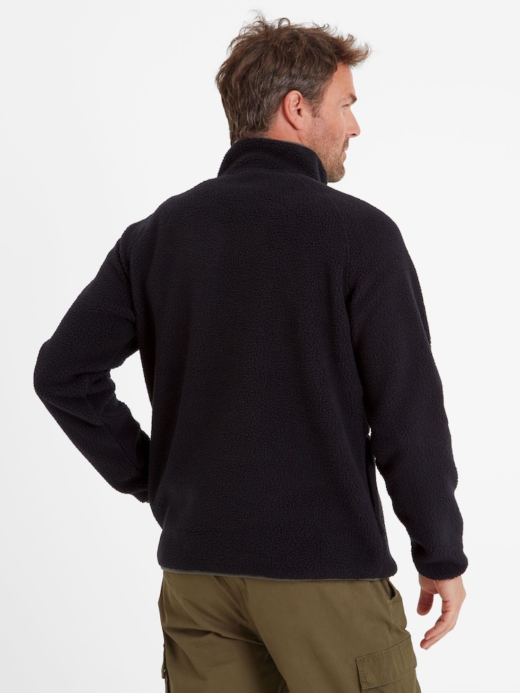 Black - Tog 24 Eldon Mens Sherpa Fleece - Image 3 of 6