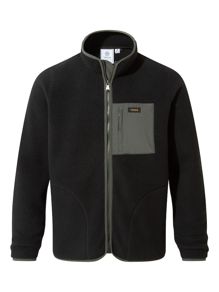 Tog 24 Black Mens Cameron Sherpa Fleece - Image 7 of 7