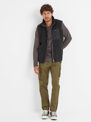 Tog 24 Black Mens Evan Sherpa Gilet - Image 1 of 7