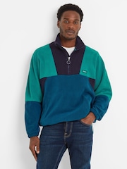 Tog 24 Blue Aztec Style Mens Fleece Jacket - Image 2 of 6