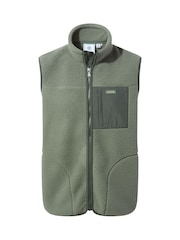 Tog 24 Green Evan Mens Sherpa Gilet - Image 6 of 6
