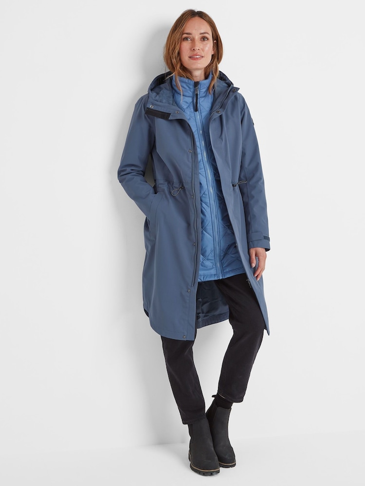 Tog 24 Blue Womens Waterproof Cove 3-In-1 Jacket - Image 2 of 8