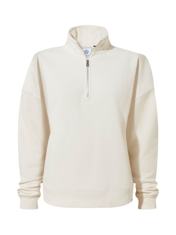 Tog 24 Cream Womens Caldene Hoodie - Image 4 of 4