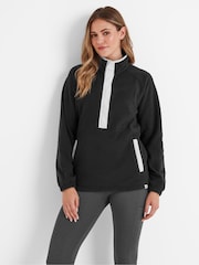 Tog 24 Black Beasly Womens Half Zip Fleece - Image 2 of 5