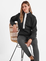 Tog 24 Black Beasly Womens Half Zip Fleece - Image 4 of 5