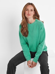 Tog 24 Green Womens Ellis Sweat Jumper - Image 1 of 5
