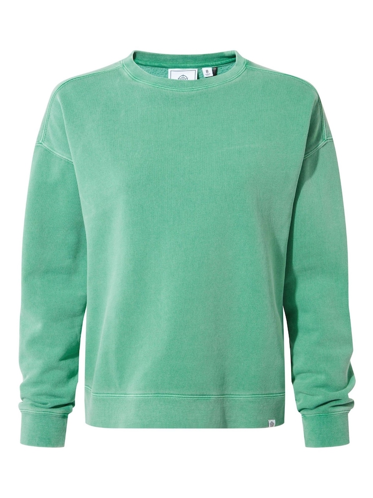 Tog 24 Green Womens Ellis Sweat Jumper - Image 5 of 5