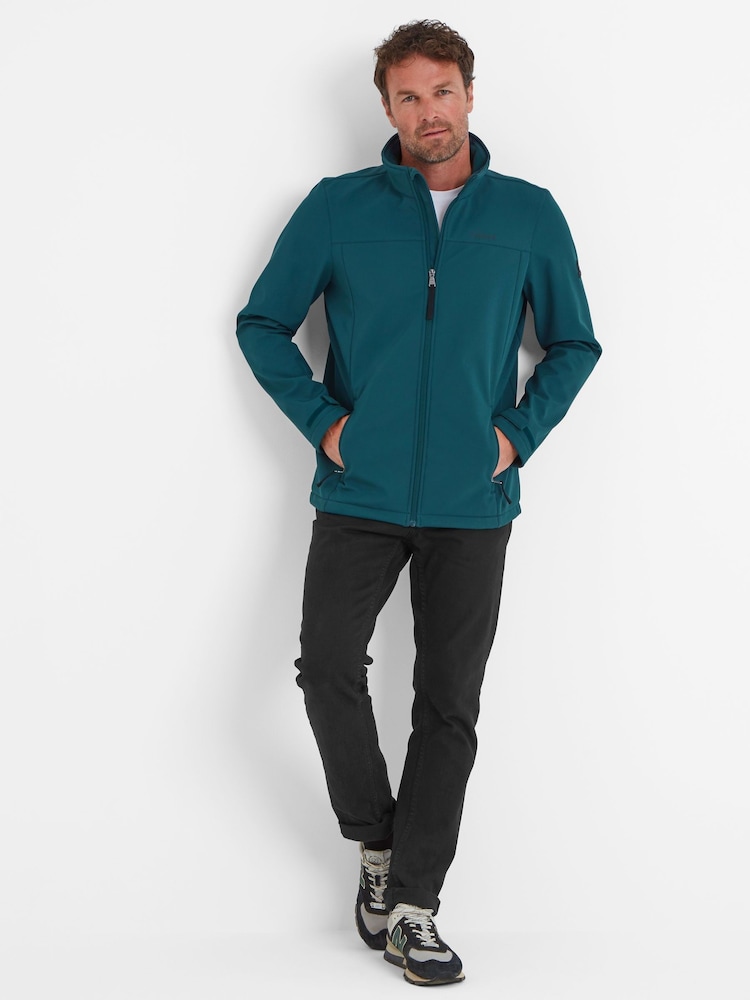 Tog 24 Dark Green Feizor Softshell Hooded and Waterproof Jacket - Image 2 of 8 Tog 24 Dark Green Feizor Softshell Hooded and Waterproof Jacket - Image 2 of 8