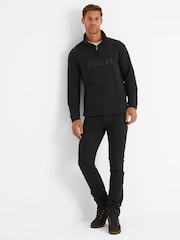 Tog 24 Black Mens Brandon Quarter Zip Fleece - Image 1 of 7