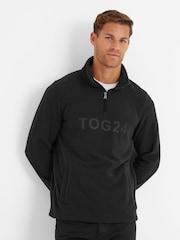 Tog 24 Black Mens Brandon Quarter Zip Fleece - Image 3 of 7