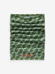Sealskinz Green Harpley Water Repellent Winter Leaf Print Neck Warmer Snood - Image 1 of 1