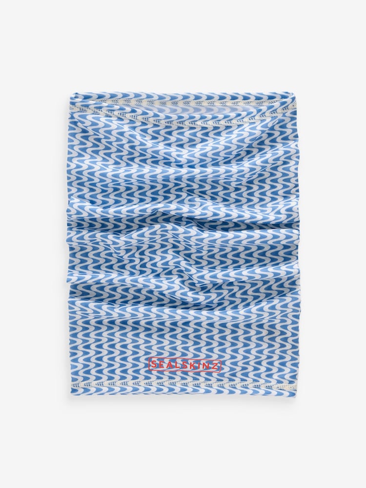 Braga azul impermeable con diseño abrigado y estampado distorsionado Harpley de Sealskinz - Imagen 1 de 2