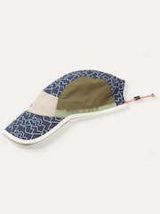 Sealskinz Blue Poringland Waterproof Foldable Peak Printed Hiking Cap - Image 2 of 2