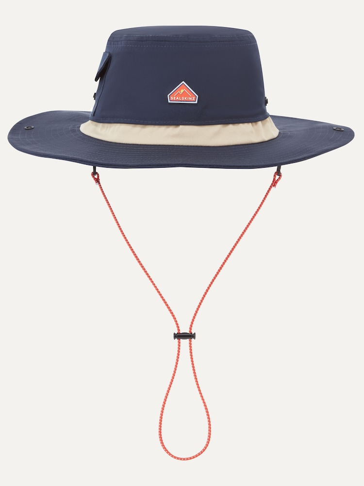 Sealskinz Blue Bramerton Waterproof Hiking Boonie Hat - Imagen 1 de 1