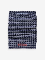 Sealskinz Blue Harpley Water Repellent Mini Wave Print Neck Warmer Snood - Image 1 of 1