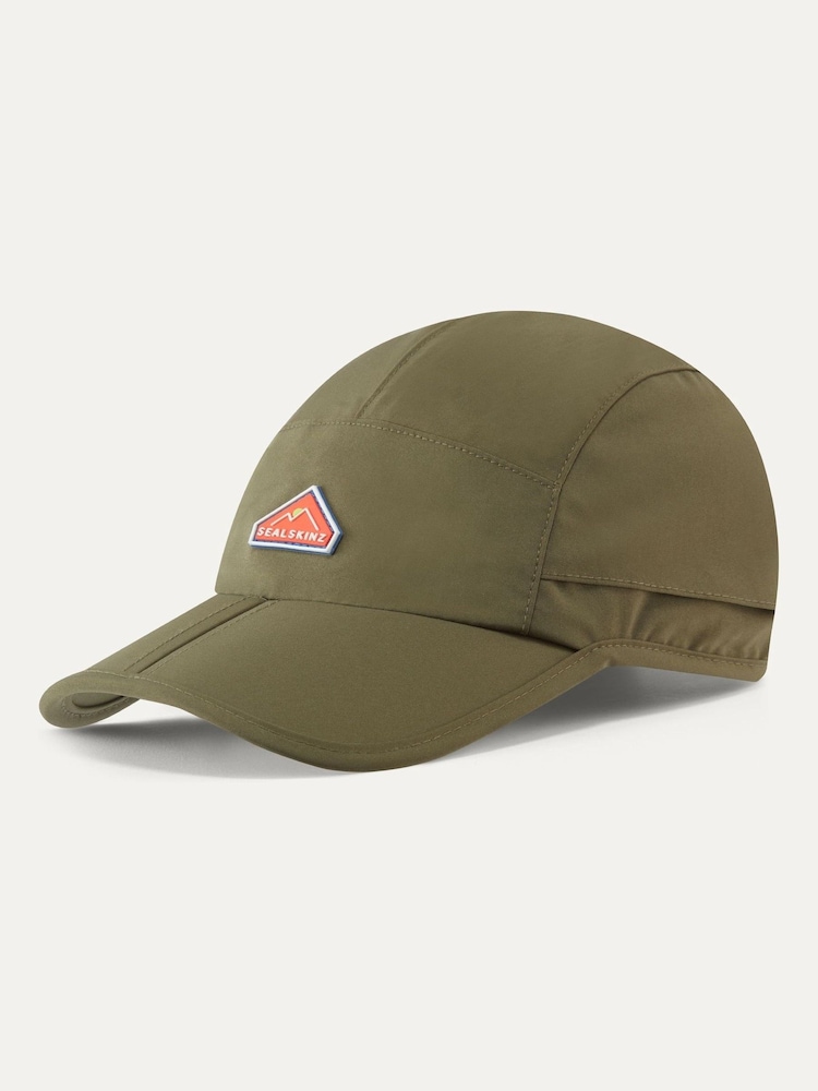 Sealskinz Poringland Waterproof Foldable Peak Plain Hiking Cap - Image 1 of 4