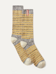Sealskinz Attleborough Bamboo Mid Length Lightweight Stripe Socks - Image 1 of 1