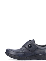 Rieker Womens Blue Bur-Fastener Shoes - Image 1 of 10
