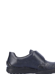 Rieker Womens Blue Bur-Fastener Shoes - Image 2 of 10