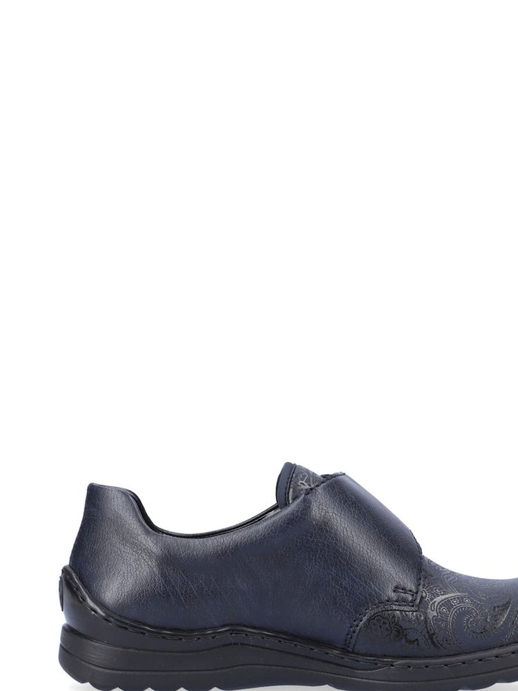 Rieker Womens Blue Bur-Fastener Shoes - Image 2 of 10