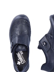Rieker Womens Blue Bur-Fastener Shoes - Image 3 of 10