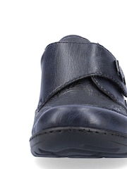 Rieker Womens Blue Bur-Fastener Shoes - Image 6 of 10