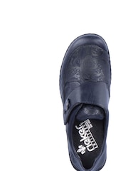 Rieker Womens Blue Bur-Fastener Shoes - Image 7 of 10