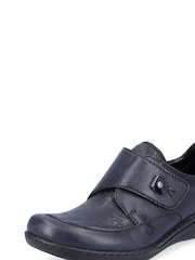 Rieker Womens Blue Bur-Fastener Shoes - Image 9 of 10