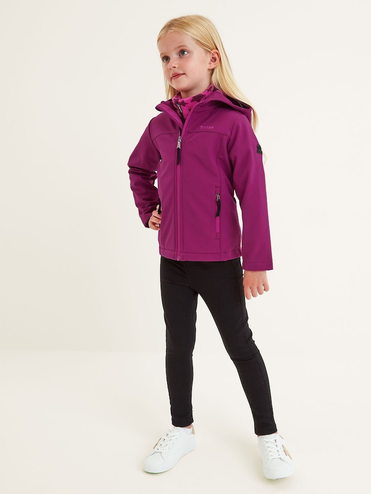 Tog 24 Purple Koroma Softshell Hooded Jacket - Image 1 of 5
