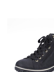 Rieker Womens Zipper Black Boots - Image 3 of 11