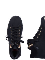 Rieker Womens Zipper Black Boots - Image 5 of 11