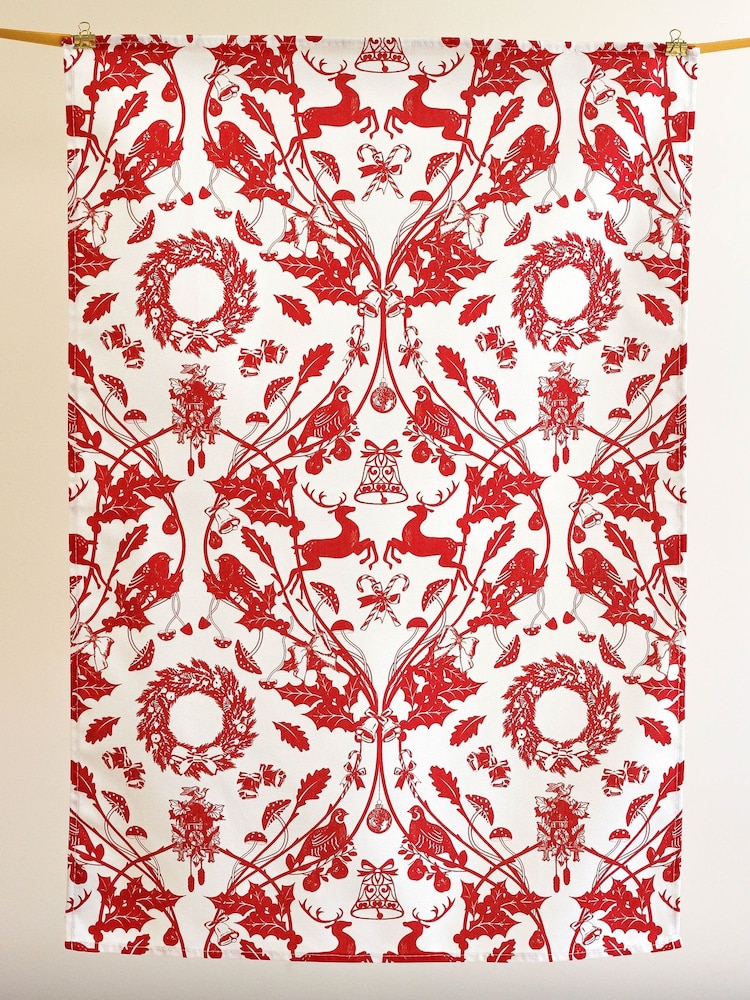 Avalon Home Stag Tea 100% Katoenen handdoek - Image 3 of 5